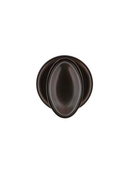 Alternate View of Grandeur Georgetown Rosette Door Set With Eden Prairie Knobs
