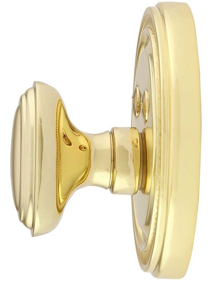 Alternate View 2 of Grandeur Single-Cylinder Deadbolt with Soleil Plates.