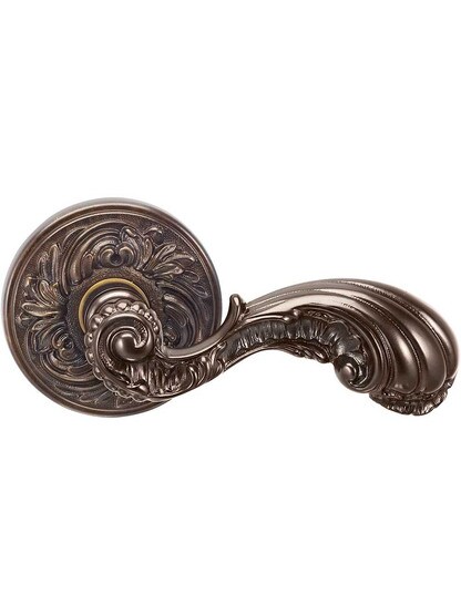 Alternate View 4 of Maison Premium Door Set with Louis XV Levers.