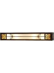 St. Clair 4 Light Bath Sconce In Bronze Finish