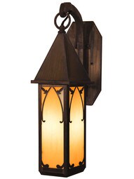 St. George Single Sconce In Bronze Finish