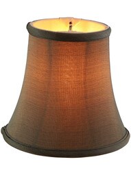 Silk Mini Bell Shade 4 1/2-Inch Height