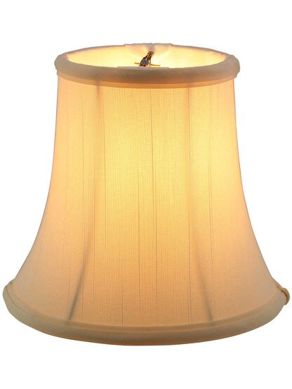 Alternate View of Tissue Shantung Mini Bell Shade 4 1/2-Inch Height.