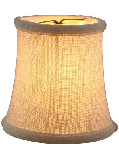 Alternate View of Linen Mini Shade 4-Inch Height.
