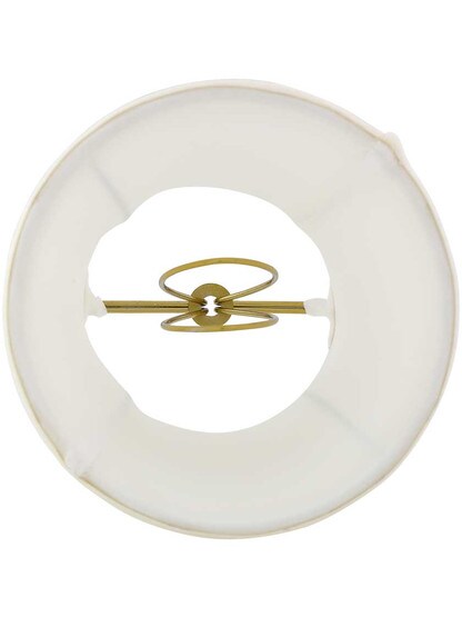 Alternate View 2 of Tissue Shantung Mini Bell Shade 4-Inch Height.