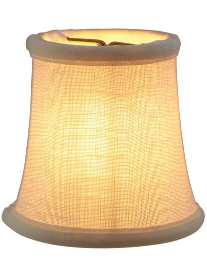 Alternate View of Linen Mini Shade 3 1/2-Inch Height.