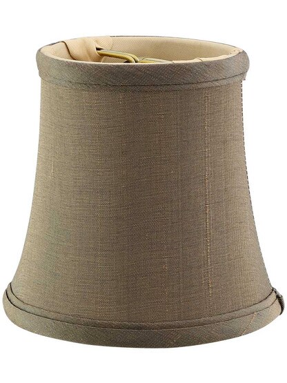 Silk Mini Bell Shade 3 1/2-Inch Height.