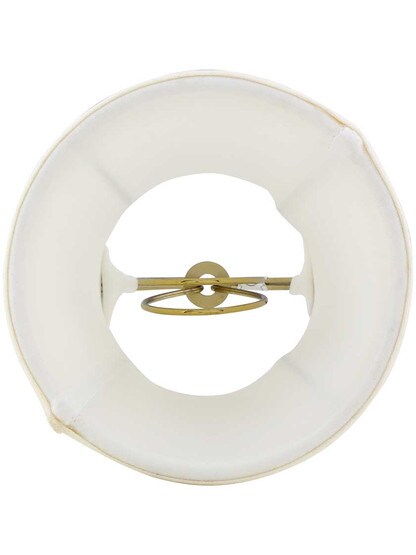 Alternate View 2 of Tissue Shantung Mini Bell Shade 3 1/2-Inch Height.