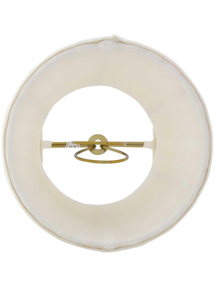 Alternate View 2 of Tissue Shantung Pleated Mini Drum Shade 4-Inch Height.