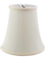 Tissue Shantung Bell Shade 5-Inch Height
