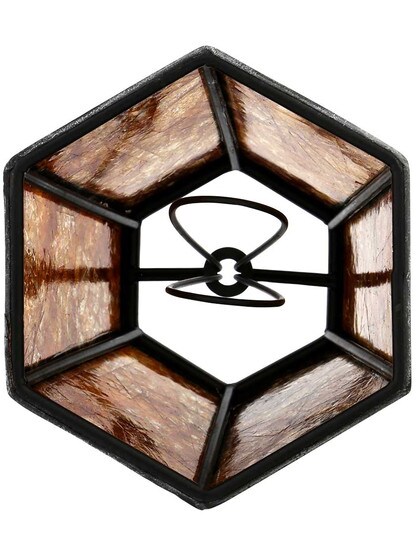 Alternate View 2 of Mica Panel Hexagon Mini Shade 3 3/4-Inch Height.