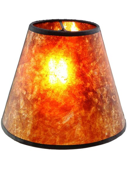 Alternate View of Mica Round Mini Shade 5-Inch Height.