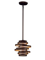 Vertigo 1-Light Mini Pendant with Choice of Finish