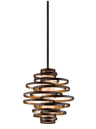 Vertigo 2-Light Pendant with Choice of Finish