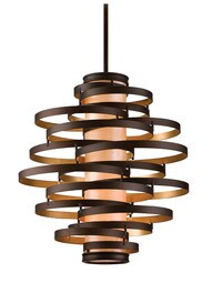 Vertigo 4-Light Pendant with Choice of Finish