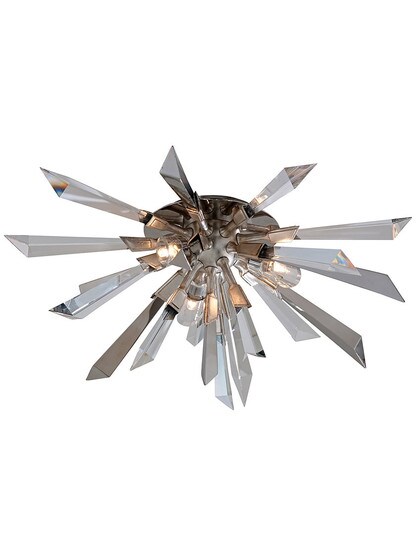 Inertia 3-Light Flush Mount Ceiling Light.