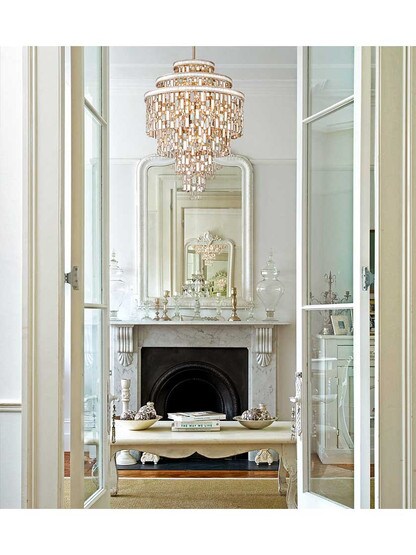 Alternate View of Dolcetti Seven Light Pendant in Silver