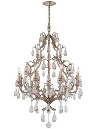 Amadeus 8-Light Chandelier in Vienna Bronze