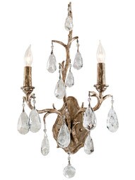 Amadeus 2-Light Sconce in Vienna Bronze