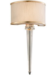 Harlow 2-Light Wall Sconce with LED Accent
