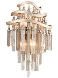 Chimera Three Tier Wall Sconce in Silver