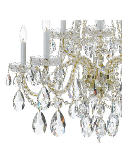 Traditional Crystal 10 Light Chandelier