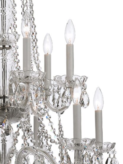 Traditional Crystal 12 Light Chandelier