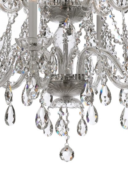 Traditional Crystal 12 Light Chandelier
