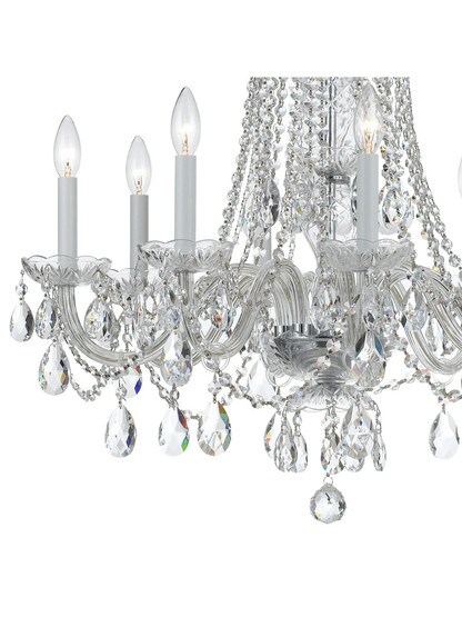 Traditional Crystal 8 Light Chandelier