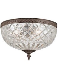 Paros 12 inch Flush-Mount Ceiling Light.