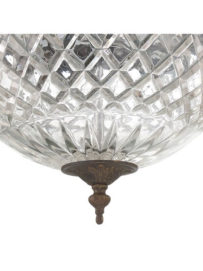Paros 12" Flush-Mount Ceiling Light
