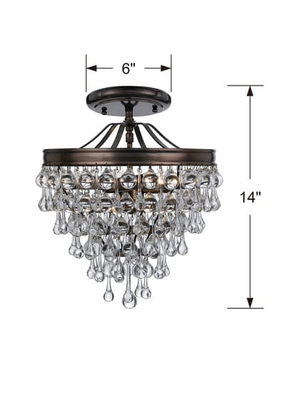 Calypso Semi-Flush Ceiling Light