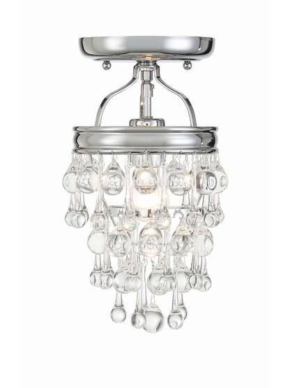 Calypso Mini Semi-Flush Mount Ceiling Light