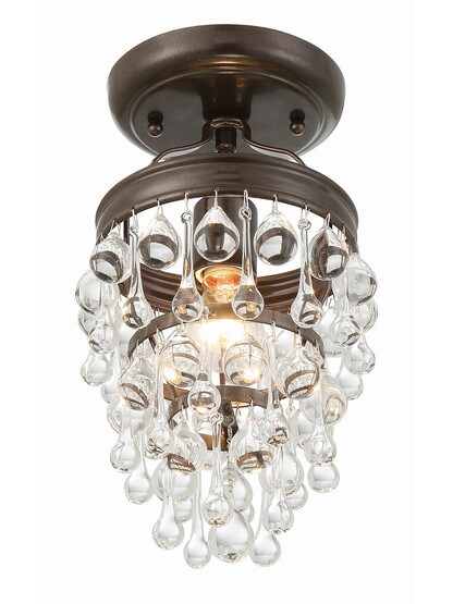 Calypso Mini Semi-Flush Mount Ceiling Light