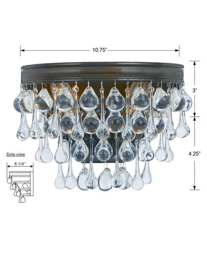 Calypso 2-Light Wall Sconce