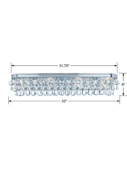 Calypso 8-Light Vanity Bar