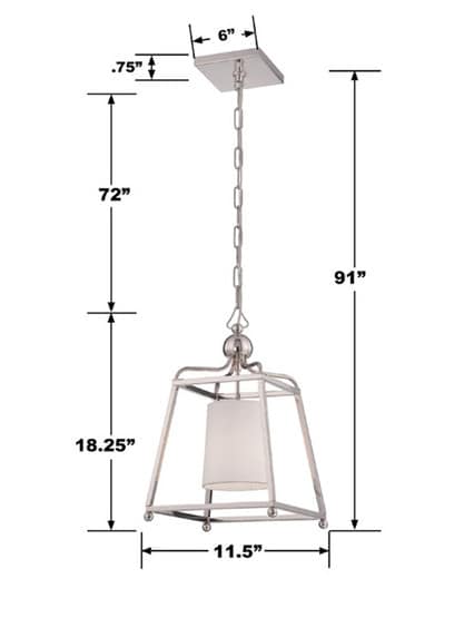 Sylvan 1-Light Pendant