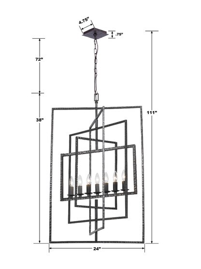 Capri 7-Light Chandelier