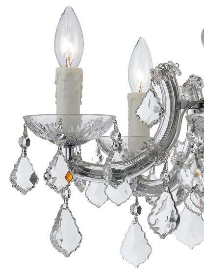 Maria Theresa Crystal 5 Light Mini Chandelier