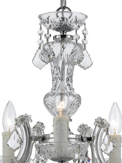 Maria Theresa Crystal 5 Light Mini Chandelier