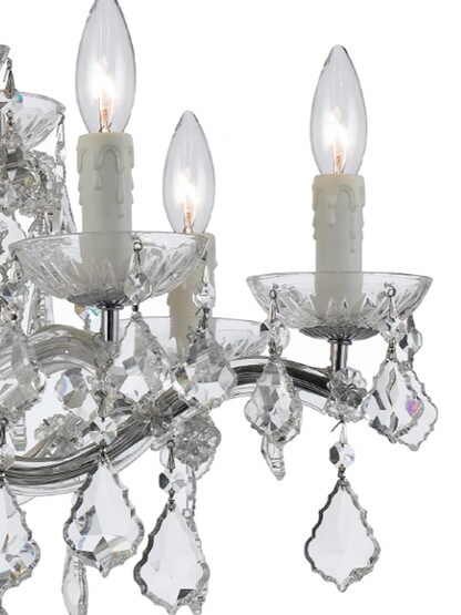 Maria Theresa Crystal 12 Light Chandelier