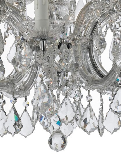 Maria Theresa Crystal 12 Light Chandelier