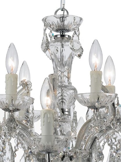 Maria Theresa Crystal 12 Light Chandelier