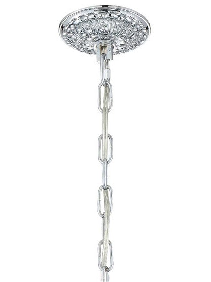 Alternate View 3 of Maria Theresa Clear Crystal 6 Light Mini Chandelier.
