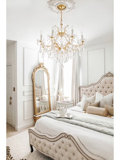 Maria Theresa Clear Crystal 9 Light Chandelier