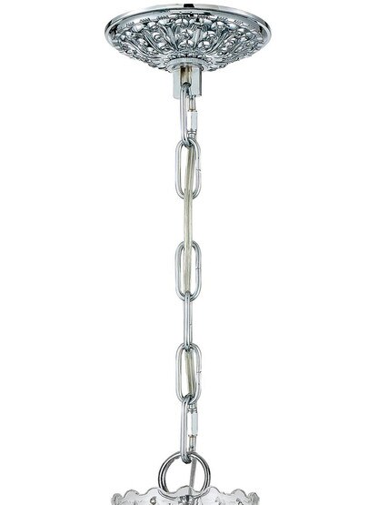 Maria Theresa Clear Crystal and Glass 9 Light Chandelier