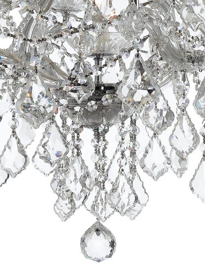 Maria Theresa Clear Crystal 13 Light Chandelier