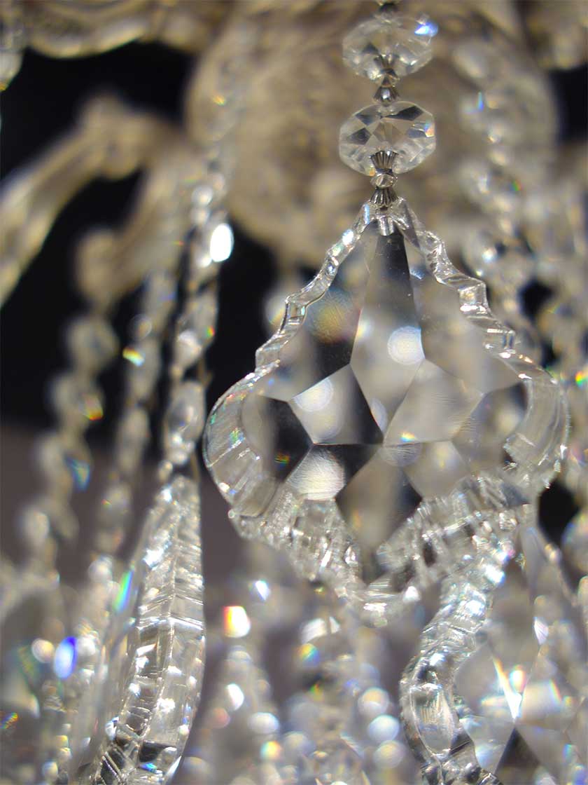 Alternate View 3 of Maria Theresa Clear Crystal 25 Light Chandelier.