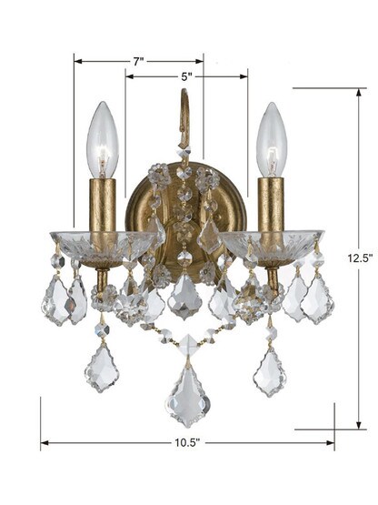 Filmore 2 Light Wall Mount