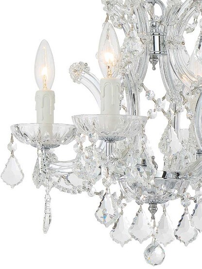 Maria Theresa Crystal 4 Light Mini Chandelier